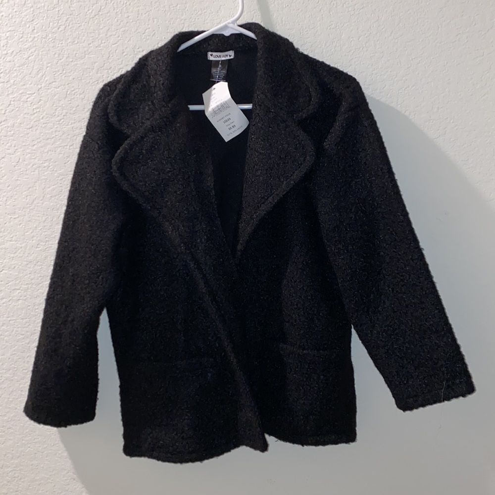 Love Ady black coat | size small | black jacket